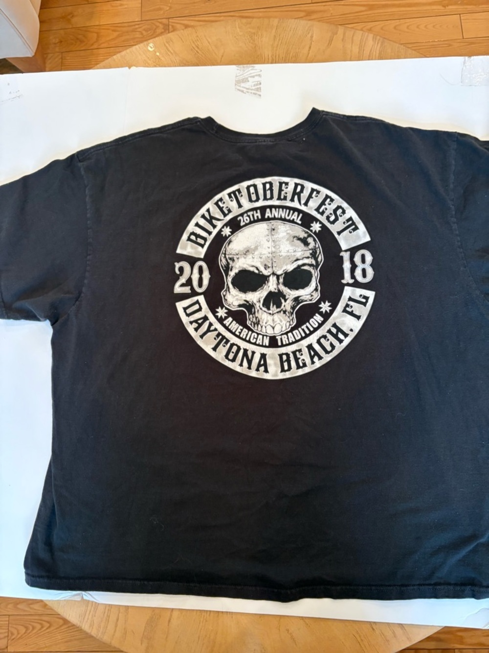 Biketoberfest Daytona Beach 2018 Black Graphic Jersey - Picture 5 of 5
